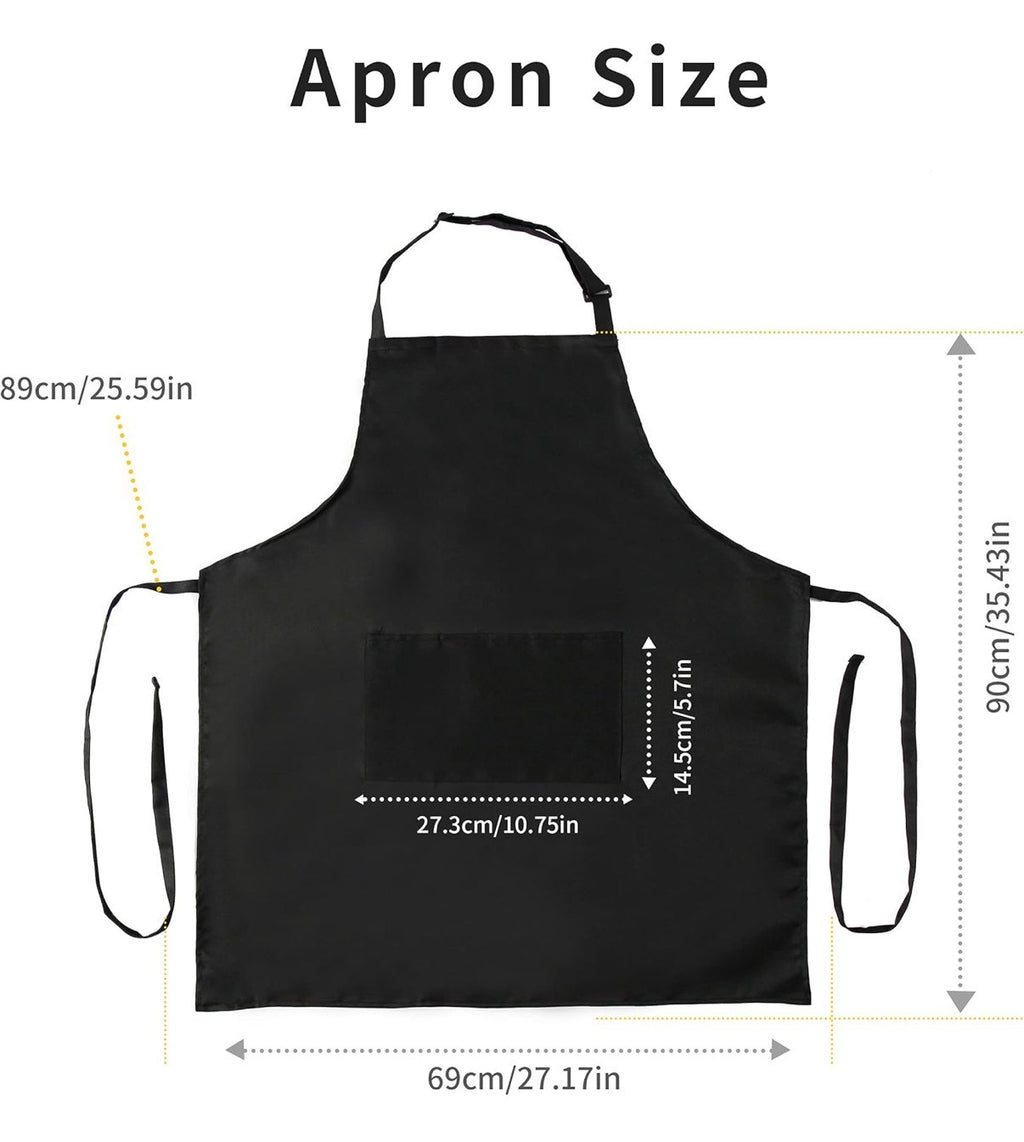 “Bless Our Family” Happy Thanksgiving Apron – Custom Fall Kitchen Gift